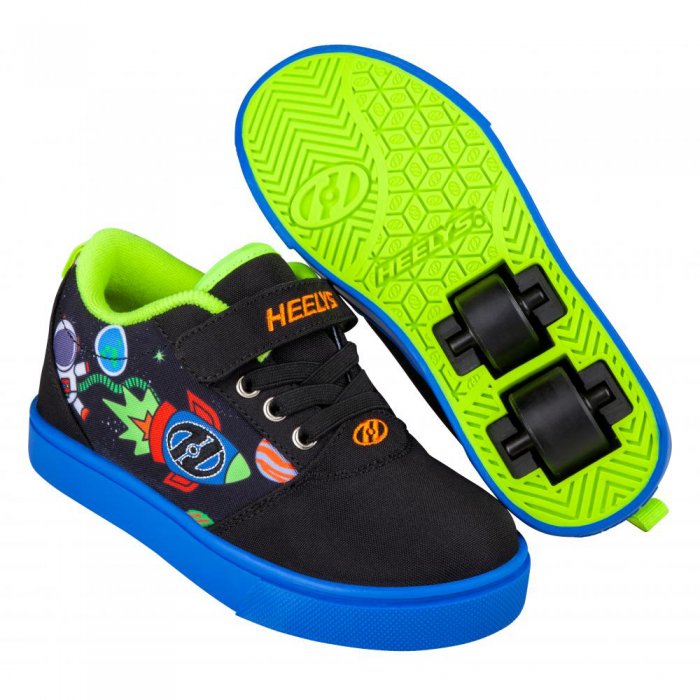 Heelys Pro 20 X2 Black/Blue/Olympic Yellow Space