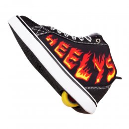 Heelys Racer 20 Mid Black/White/Red/Yellow/Flame