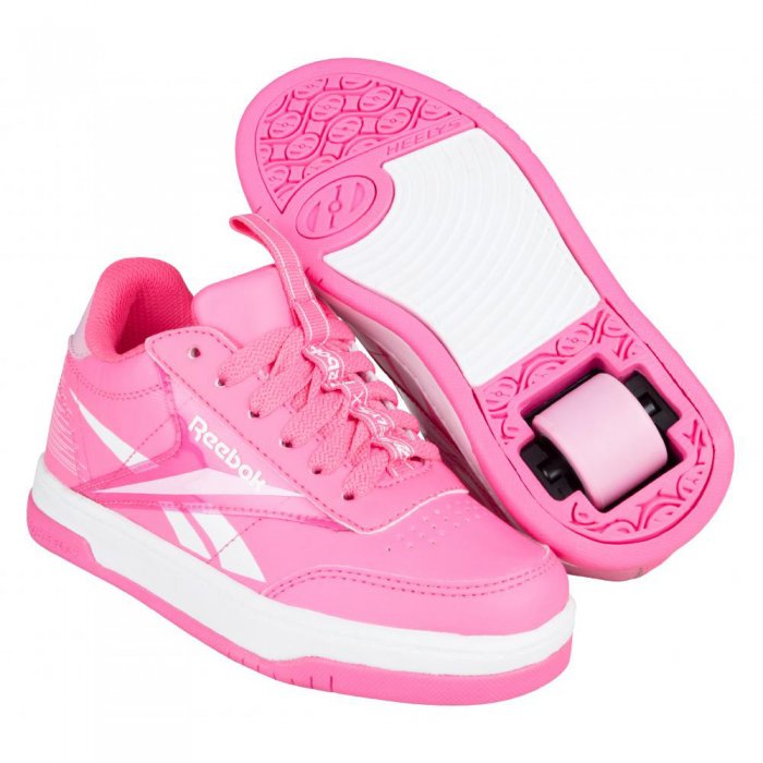 Heelys X Reebok CL Court Low Solar Pink/Light Pink/White