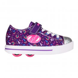 Heelys Snazzy X2 Purple/Multi/Rainbow