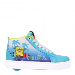 Heelys x Spongebob Racer 20 Mid Cyan/Light Lime/Orange