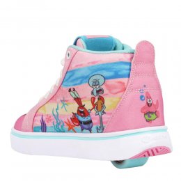 Heelys x SpongeBob Racer 20 Mid Poweder Pink/Aqua