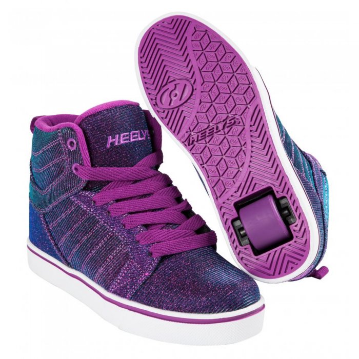 Heelys Uptown Purple/Aqua Colourshift