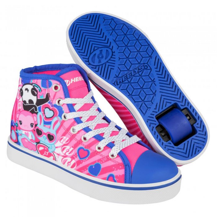 Heelys Veloz Pink/Purple/Character