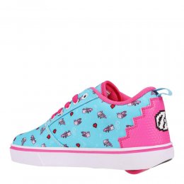 Heelys X Minecraft Pro 20 Aqua/Pink/Black