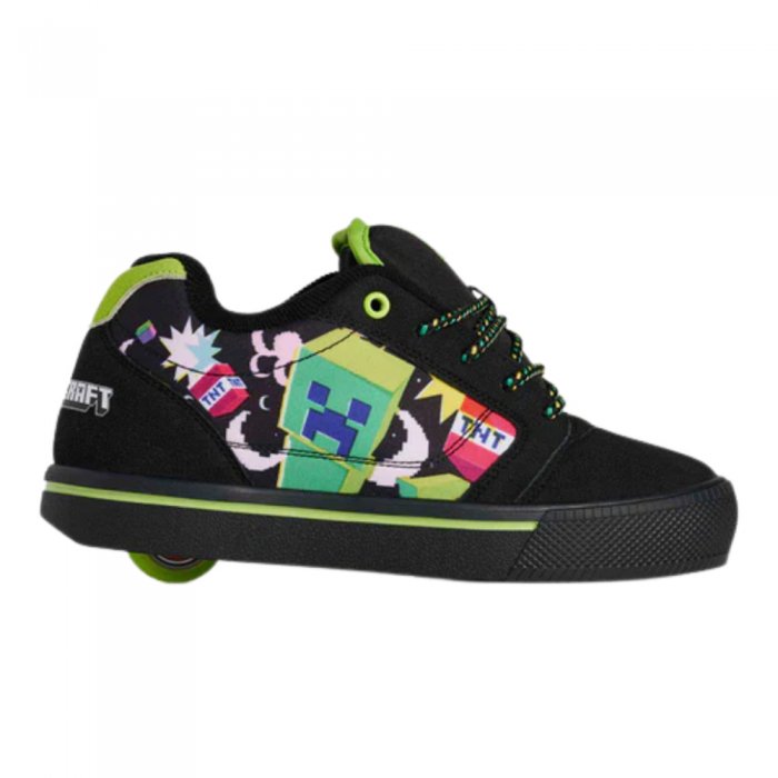 Heelys X Minecraft Pro 25 Black/Green/Multi