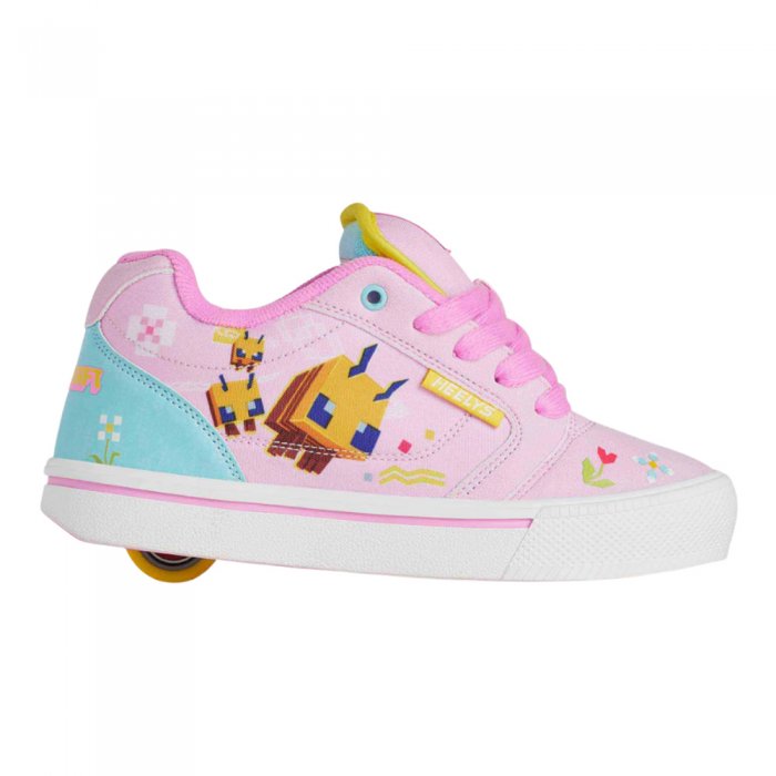 Heelys X Minecraft Pro 25 Lt Pink/Lt Blue/Yellow