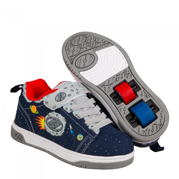 Heelys X2 Dual Up X2 Navy/Grey/Multi Space