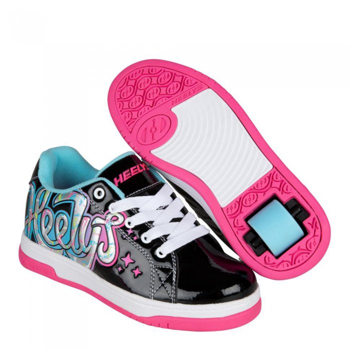 Heelys Split Black/Neon Pink/Multi