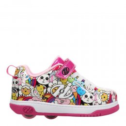 Heelys Dual Up X2 White / Pink / Multi