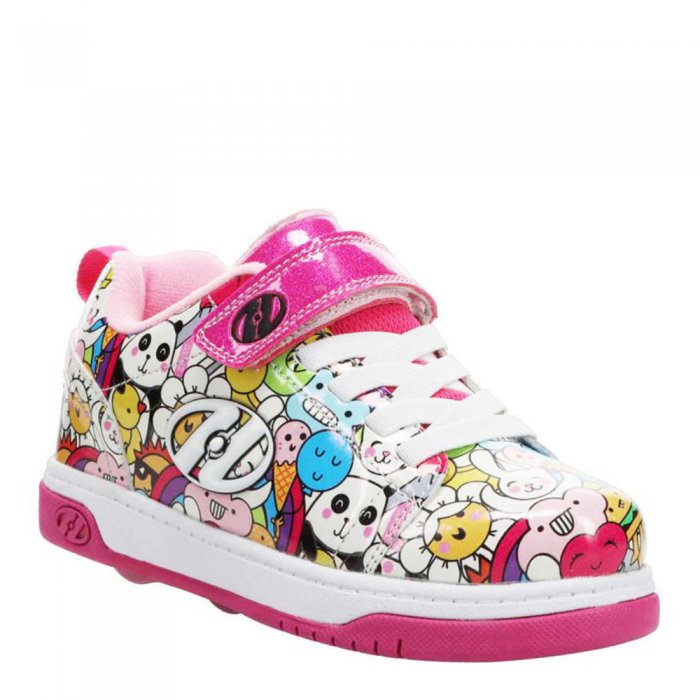 Heelys Dual Up X2 White / Pink / Multi