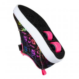 Heelys Pro 20 X2 Black/Pink/Rainbow