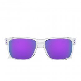 Ochelari de soare Oakley Holbrook XS Polished Clear Prizm Violet