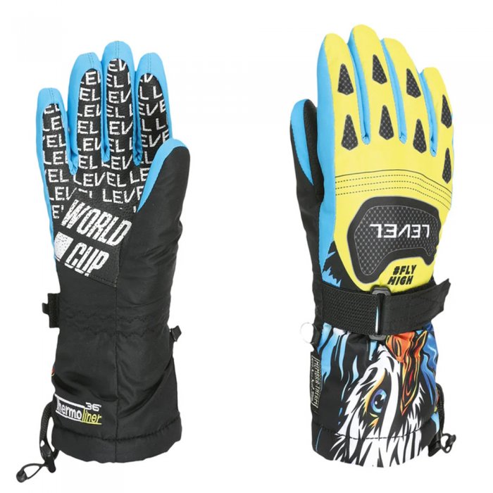 Manusi Level Junior Yellow/Blue