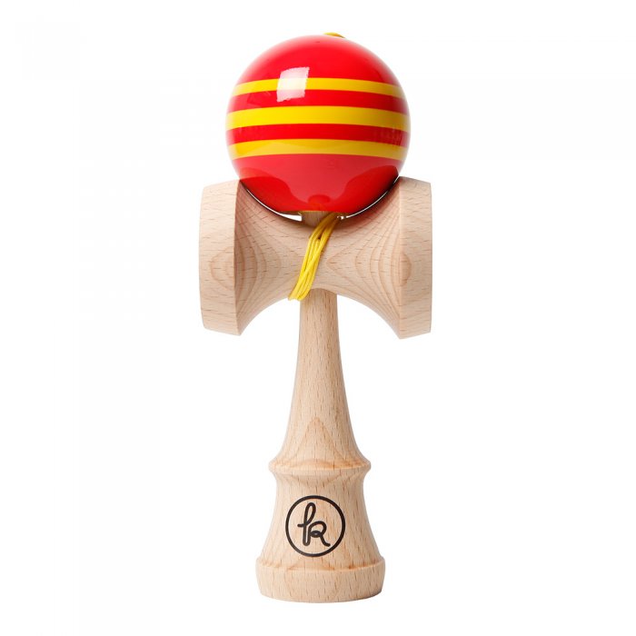 Kendama Europe Play One Triples Red/Yellow