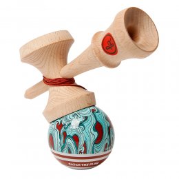 Kendama Europe Record Plus Aqua Bloody Ocean MC