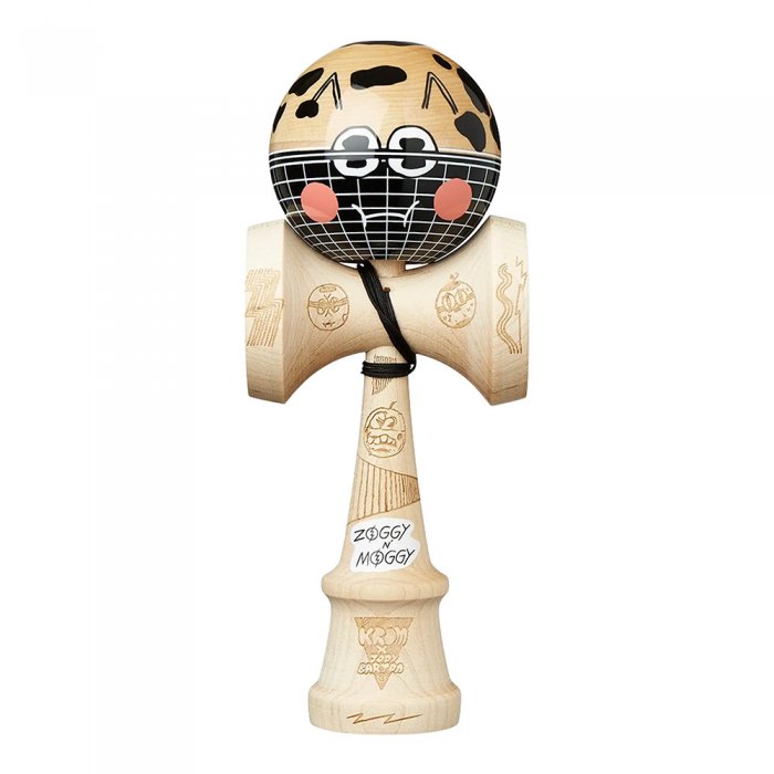 Kendama Krom X Jody Barton Zaggy N Moggy Grindball