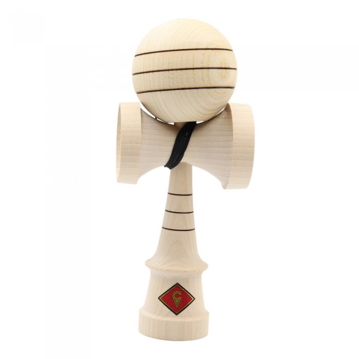 Kendama USA Craft Jet Shape Birch Triple Burnt Line Ash