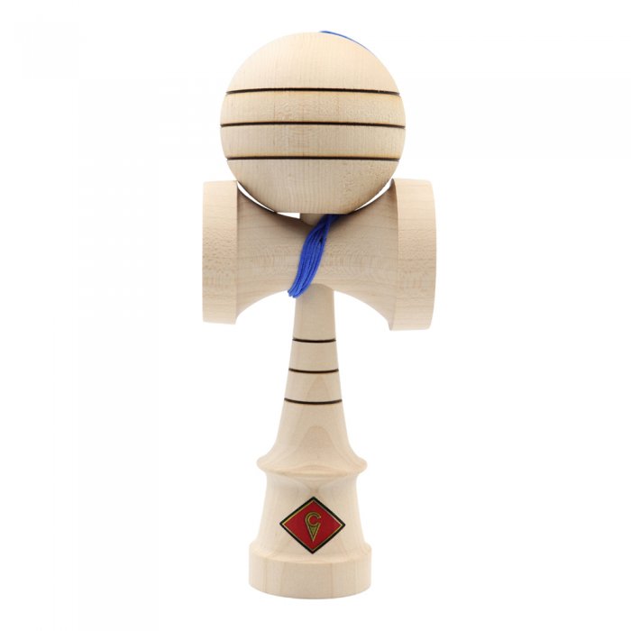 Kendama USA Craft Jet Shape Maple Triple Burnt Line Maple
