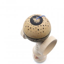 Kendama USA Craft Jet Shape Triple Burn Line Maple