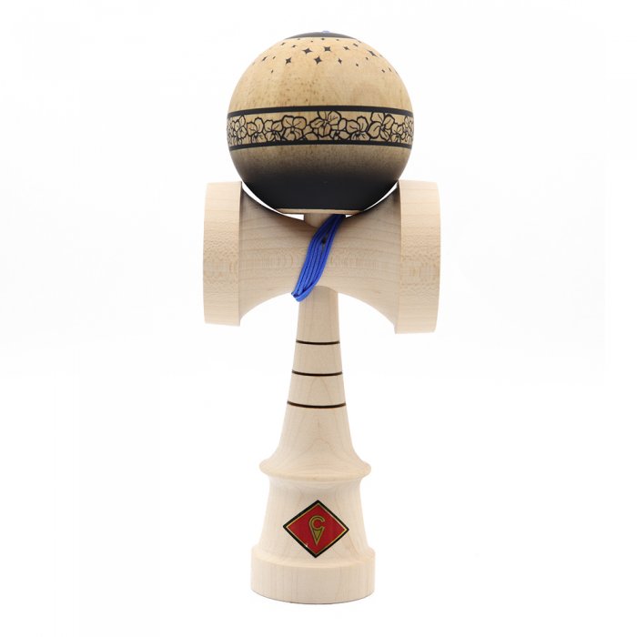 Kendama USA Craft Jet Shape Triple Burn Line Maple