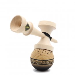 Kendama USA Craft Luna Shape Triple Burn Line Maple