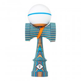 Kendama USA Craft Spectra Frostbite Jet Thin Blue Stripe