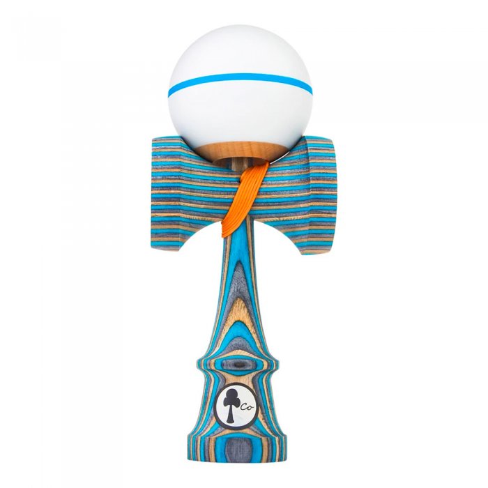 Kendama USA Craft Spectra Frostbite KenCo Thin Blue Stripe