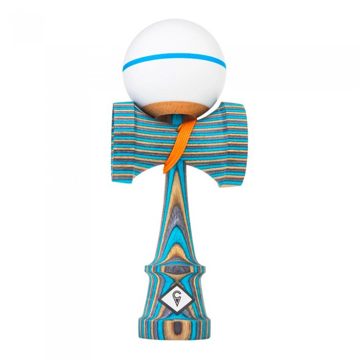 Kendama USA Craft Spectra Frostbite Saga Thin Blue Stripe