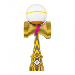 Kendama USA Craft Spectra Hive Mind Saga Thin Yellow Stripe