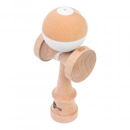 Kendama USA Kaizen Jet Shape Half Split Natty/White
