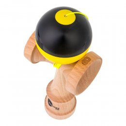 Kendama USA Kaizen Jet Shape Half Split Yellow/Black