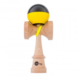 Kendama USA Kaizen Jet Shape Half Split Yellow/Black