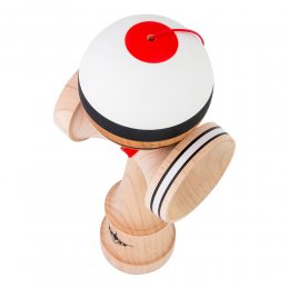 Kendama USA Kaizen Jet White Natty Black/Red