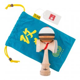 Kendama USA Kaizen Jet White Natty Black/Red
