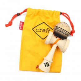 Kendama USA Craft Luna Shape Triple Burn Line Ash
