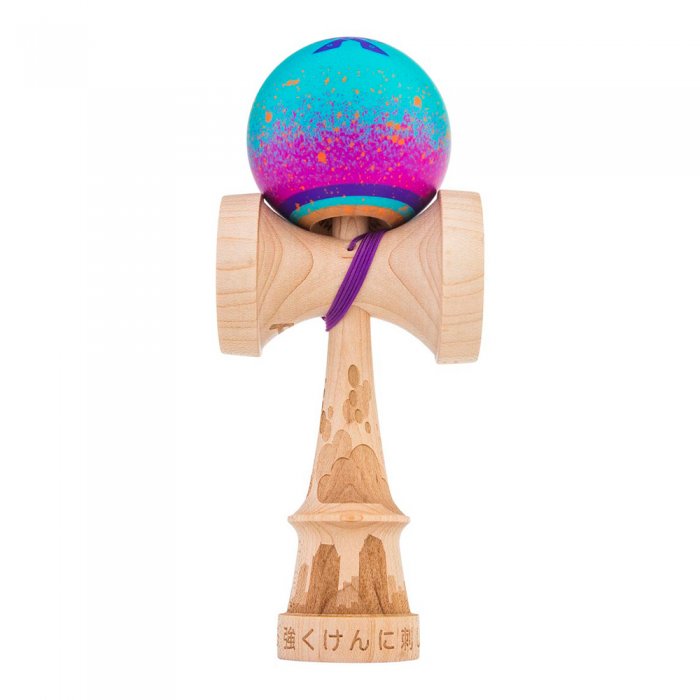 Kendama USA Pro Model Luna Shape Kenyatta Williams V2 Silk