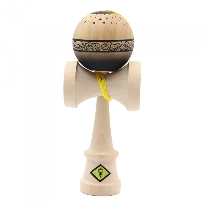 Kendama USA Craft Saga Shape Triple Burn Line Birch