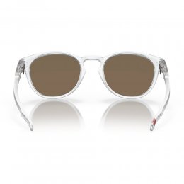 Ochelari de soare Oakley Latch Matte Clear Prizm Rose Gold Polarized