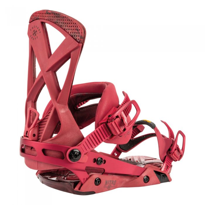 Legaturi snowboard Nitro Phantom F.C.S Red 2022