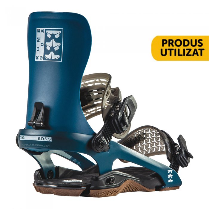 Legaturi snowboard Rome 390 Boss Blue L/XL 22/23 - produs utilizat