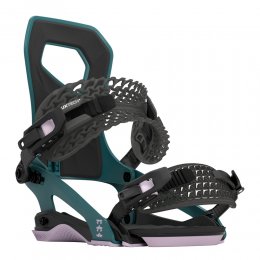 Legaturi snowboard Rome Brass Teal 23/24