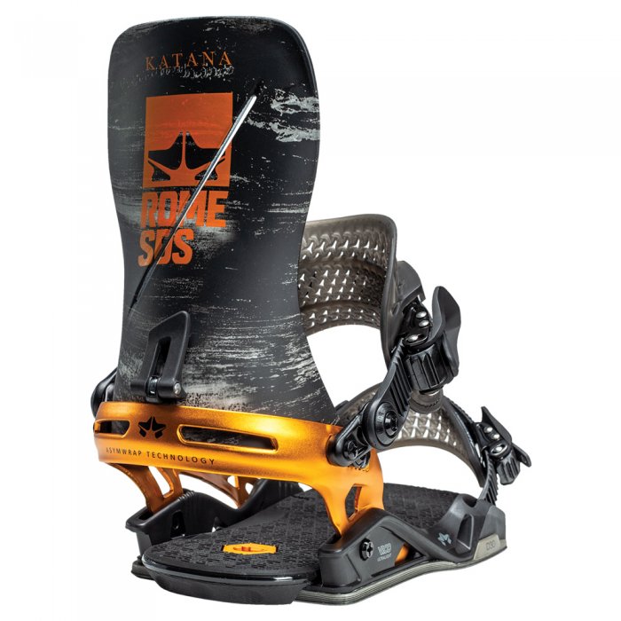 Legaturi snowboard Rome Katana Black/Orange 2021