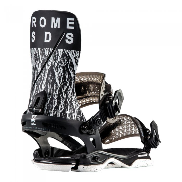 Legaturi snowboard Rome Katana Black/White Distortion 22/23