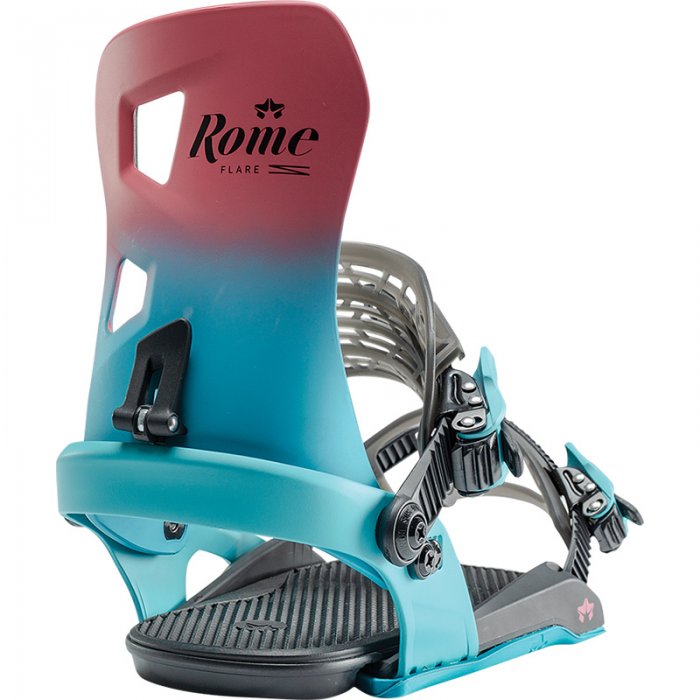 Legaturi snowboard Rome Flare W Berry Fade 2020