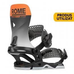 Legaturi snowboard Rome Vice Black/Orange 24/25 - Produs utilizat