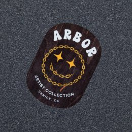 Longboard Arbor Boss Dog Artist Fish Black