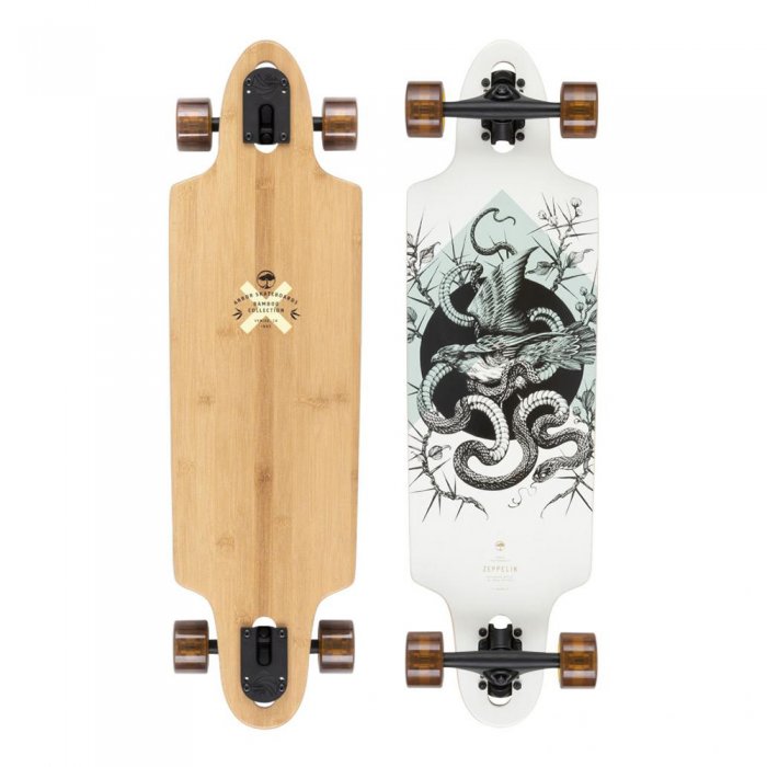 Cruiser Arbor Bamboo Zeppelin White/Black