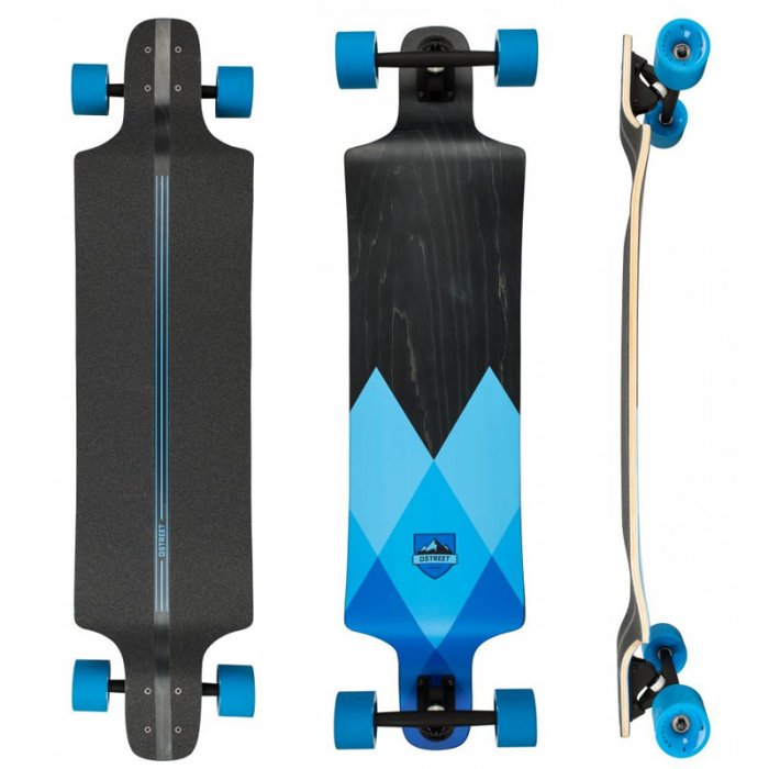 Longboard D STREET Drop Down Geo 40inch/102cm