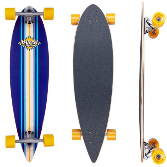 Longboard D Street Pintail Ocean Blue - Click Image to Close